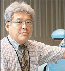 올해 말 선보이는 닛산의 전기자동차(EV) ‘리프’의 상품기획 및 생산을 총괄하는 아베 도루 수석 엔지니어.
