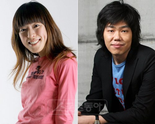 ‘홍대여신’ 요조 - ‘베란다프로젝터’ 멤버 이상순 (왼쪽부터). 스포츠동아DB