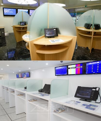 1일부터 시범 운영되고 있는 국민체육진흥공단 경주사업본부의 ‘그린카드’ 발급 시스템인 마이캣. 기존 시스템을 개선해 중복 발급을 막고 게임 중독을 자가진단하는 프로그램까지 내장했다.