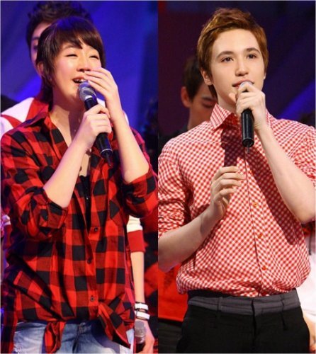 24일 Mnet의 ‘슈퍼스타K2’ 본선 ‘Top6’ 진입에 실패한 박보람(왼쪽)과 앤드류 넬슨.