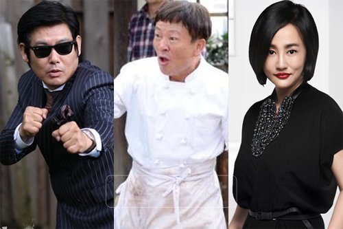 (왼쪽부터) ‘도망자’ 성동일-‘대물’ 임현식-‘역전의 여왕’ 하유미. 스포츠동아DB