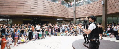 문화와 예술, 쇼핑 등이 한 데 어우러지는 경남 창원시 두대동 시티세븐몰