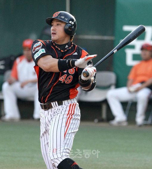 제자리를 지키고 싶은 것이 모든 사람의 심정. 하지만 홍성흔은 달콤한 지명타자 자리를 박차고, 외야 글러브를 기꺼이 받아들었다. 롯데를 보다 강한 팀으로 탈바꿈시키기 위한 노력의 일환이다.스포츠동아DB