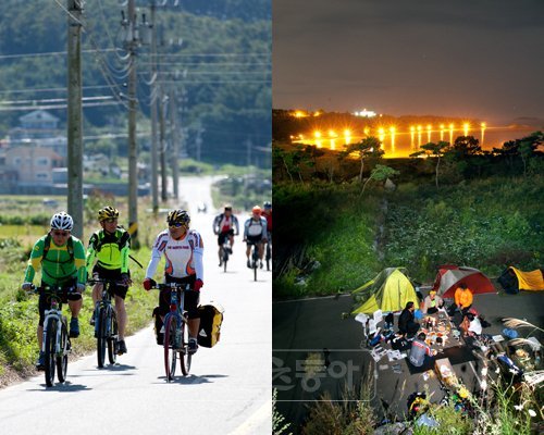‘프로페셔널은 여행가이고, 아마추어는 관광객이다’라는 얘기가 있다. 우리는 스스로 관광객이 아닌 여행가가 되기를 바라고 있다. 자전거로 달리다 날이 저물면 적당한 장소를 찾아 바이크캠핑을 하는 것은 길을 더욱 가까이 느끼고 호흡하기 위해서다.
