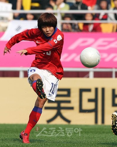 여자 축구선수 지소연. [스포츠동아DB]