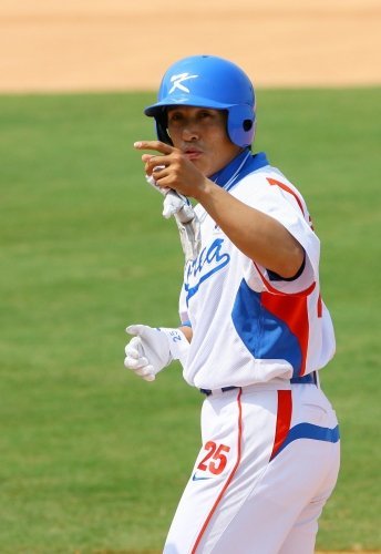 2008베이징 올림픽에서 금메달의 주역으로 활약한 이승엽. 스포츠동아 자료사진