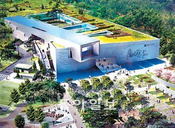 내년 6월 개관할 울산박물관 조감도. 사진 제공 울산시