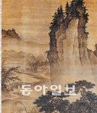 명대 화가 대진(戴進·1388∼1462)의 산수.