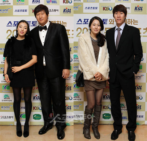 이대호 부부-김은중 부부