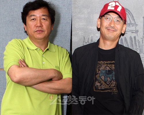 영화감독 강우석 이준익 (왼쪽부터). 스포츠동아DB