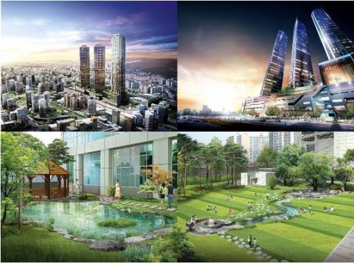 [상봉 프레미어스 엠코 조감도]