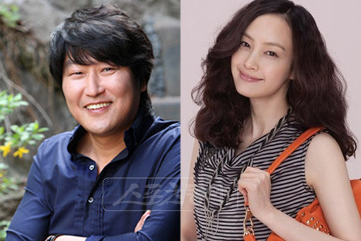 배우 송강호-이나영(왼쪽부터). 스포츠동아DB.