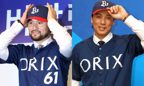 (좌)박찬호(우)이승엽. 스포츠동아DB.