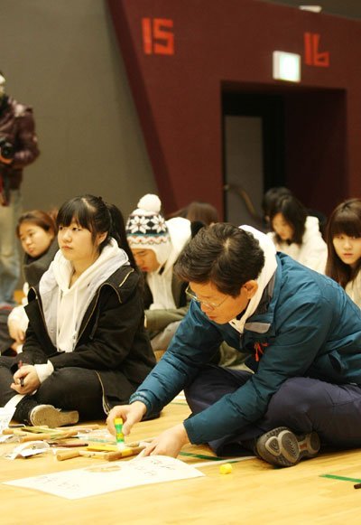 대학생들과 소통&공감의 자리를 함께한 김문수 경기지사.