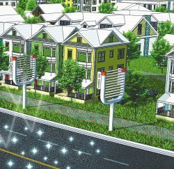 에어캡처 공기를 포집해 그 안에 있는 이산화탄소를 따로 저장하는 에어캡처. 이 방법은 자동차나 비행기에서 나오는 이산화탄소를 흡수할 수 있는 유일한 방법으로 꼽힌다.