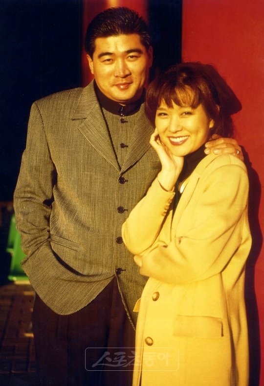 길은정(오른쪽)과 편승엽