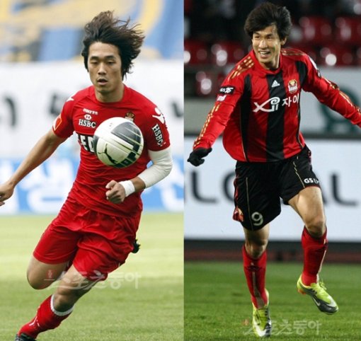 박주영-정조국. 스포츠동아DB