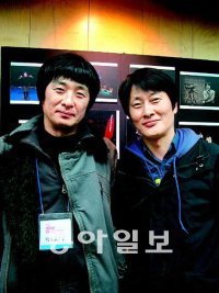 남동훈 씨(왼쪽)와 송민규 씨.