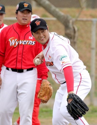 18일 SK 와이번스 오키나와 전지훈련 사진제공 | SK 와이번스