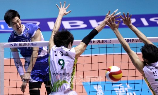 삼성화재 박철우. 장충체육관｜박화용 기자 inphoto@donga.com