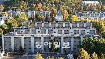 서울 강남의 대규모 재개발 단지인 개포택지개발지구 모습. 동아일보DB