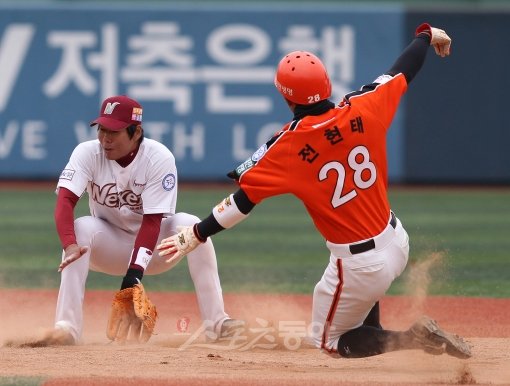 한화 전현태. 국경원 기자 (트위터@k1isonecut) onecut@donga.com