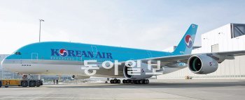 6월 인천국제공항에 취항할 대한항공의 차세대 여객기 A380.