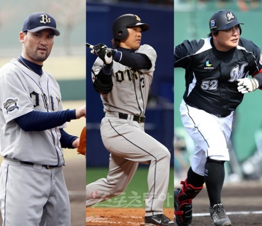 박찬호-이승엽-김태균. 스포츠동아DB