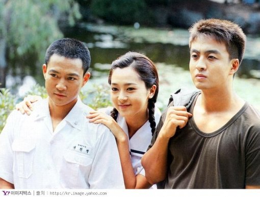 ‘첫사랑’의 주인공 최수종 이승연 배용준.(왼쪽부터) 스포츠동아DB