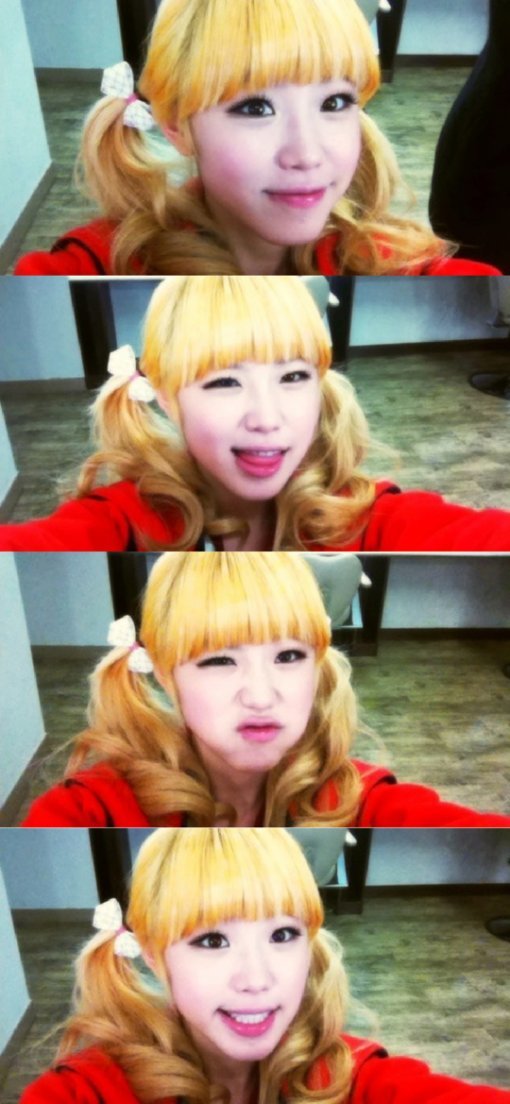 시크릿 전효성. ［사진출처=전효성 미니홈피］