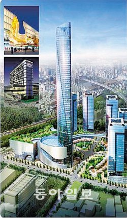 부산 사상공단 일대가 2020년까지 변신해 부산 경제 중흥의 메카로 떠오를 것으로 보인다. 최첨단 도시로 거듭날 사상공단 조감도. 부산시 제공