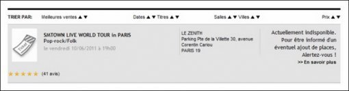 FNAC사이트 화면 캡처