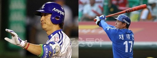 신명철-채태인. 스포츠동아DB