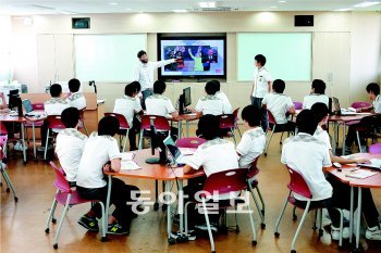 서울 장훈고는 장훈학력인증제, 교사 수업 실명제 등의 학력향상 프로그램으로 주목받고 있다. 서울 장훈고 제공