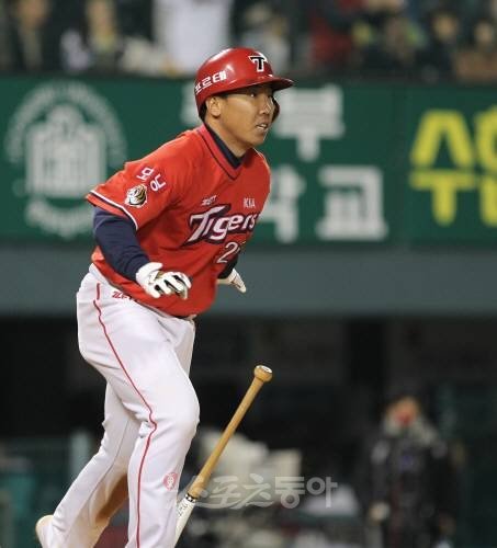 KIA 이범호. 스포츠동아DB.