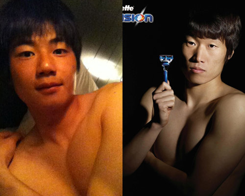 기성용과 박지성.