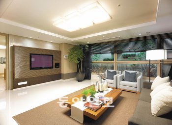 대전시 대덕구 석봉동에 들어설 금강 엑슬루타워의 내부 모습.