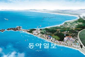 충남 서산시가 추진 중인 부석면 간월도 관광지 조감도. 서산시 제공