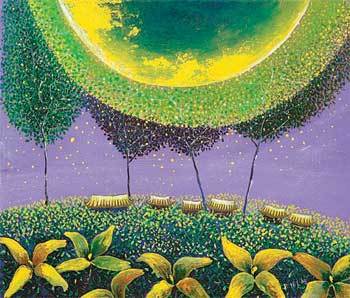 빛과 함께, 박현숙 그림 제공 포털아트