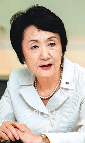 하야시 후미코 요코하마 시장은 17일 “대지진의 후유증이 가라앉으면서 요코하마시가 활력을 되찾고 있다”고 말했다. 이훈구 기자 ufo@donga.com