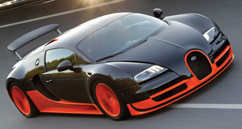 1위 부가티 베이론 수퍼 스포츠(Bugatti Veyron Super Sports)