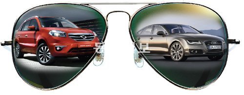 르노삼성자동차의 ‘QM5’(왼쪽)와 아우디의 ‘A7’ 모습. 르노삼성자동차·아우디 제공