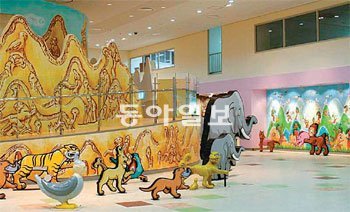사비마루 어린이박물관의 향로 동물원 모습. 지명훈 기자 mhjee@donga.com