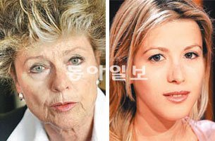 모녀관계인 안 망수레(왼쪽)와 트리스탄 바농 씨.