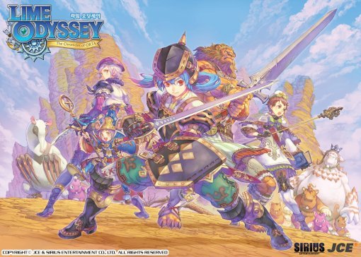 동식물을 키우고 아이템 재료 수집하는 등 생활형 콘텐츠로 가득한 감성형 RPG ‘라임오딧세이’가 23일 카운트다운 테스트를 마치고 공개 서비스를 기다리고 있다.이미지제공｜제이씨엔터테인먼트