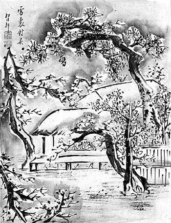 옥계시사 동인들은 풍류와 시를 즐겼다. 시회첩 ‘옥계십이승첩’ 중 ‘설리대적’.