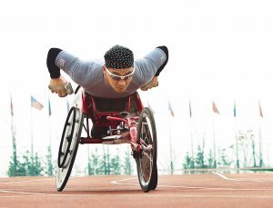 27일 개막하는 대구 세계육상선수권대회에서는 장애인이 출전하는 휠체어 육상경기가 특별 이벤트로 열린다. 세계 랭킹 5위인 유병훈은 남자 400m 메달을 노리고 있다. 연합뉴스