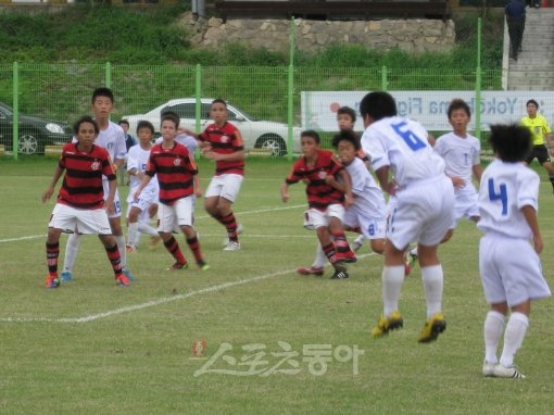 국제유소년축구대회 한국 신라 vs 브라질 블라멩구 윤태석 기자 (트위터@Bergkamp08) sportic@donga.com