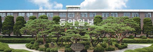 1일 개교 100주년을 맞는 청주농고 전경. 청주농고 제공