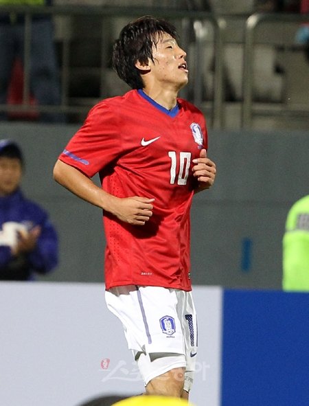 두번째 골을 터트린 김보경. 창원｜박화용 기자 inphoto@donga.com 트위터 @seven7sola